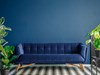 Blue sofa